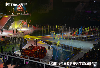 2012安徽卫视“国剧盛典”水景喷泉工程