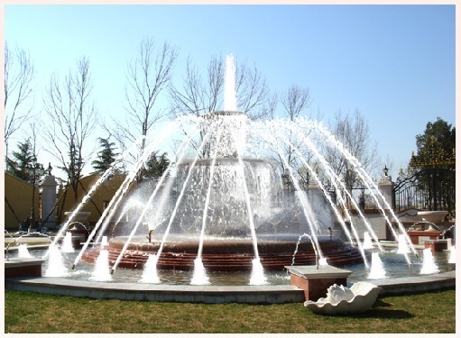 雕塑水景喷泉