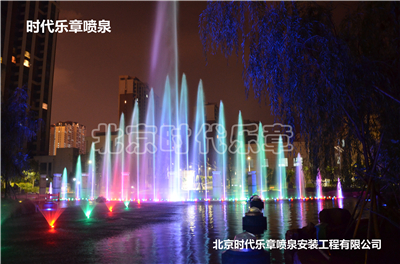呼和浩特锦绣福源小区音乐喷泉工程