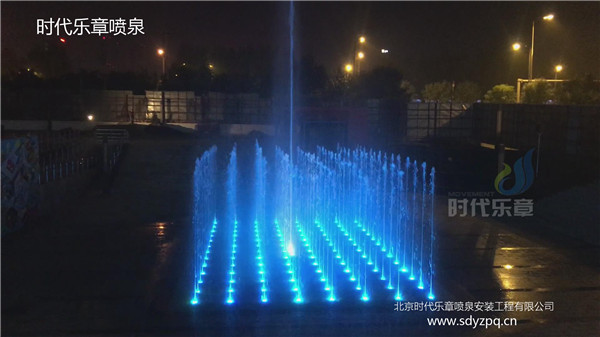 太原百花谷商业中心矩阵音乐喷泉